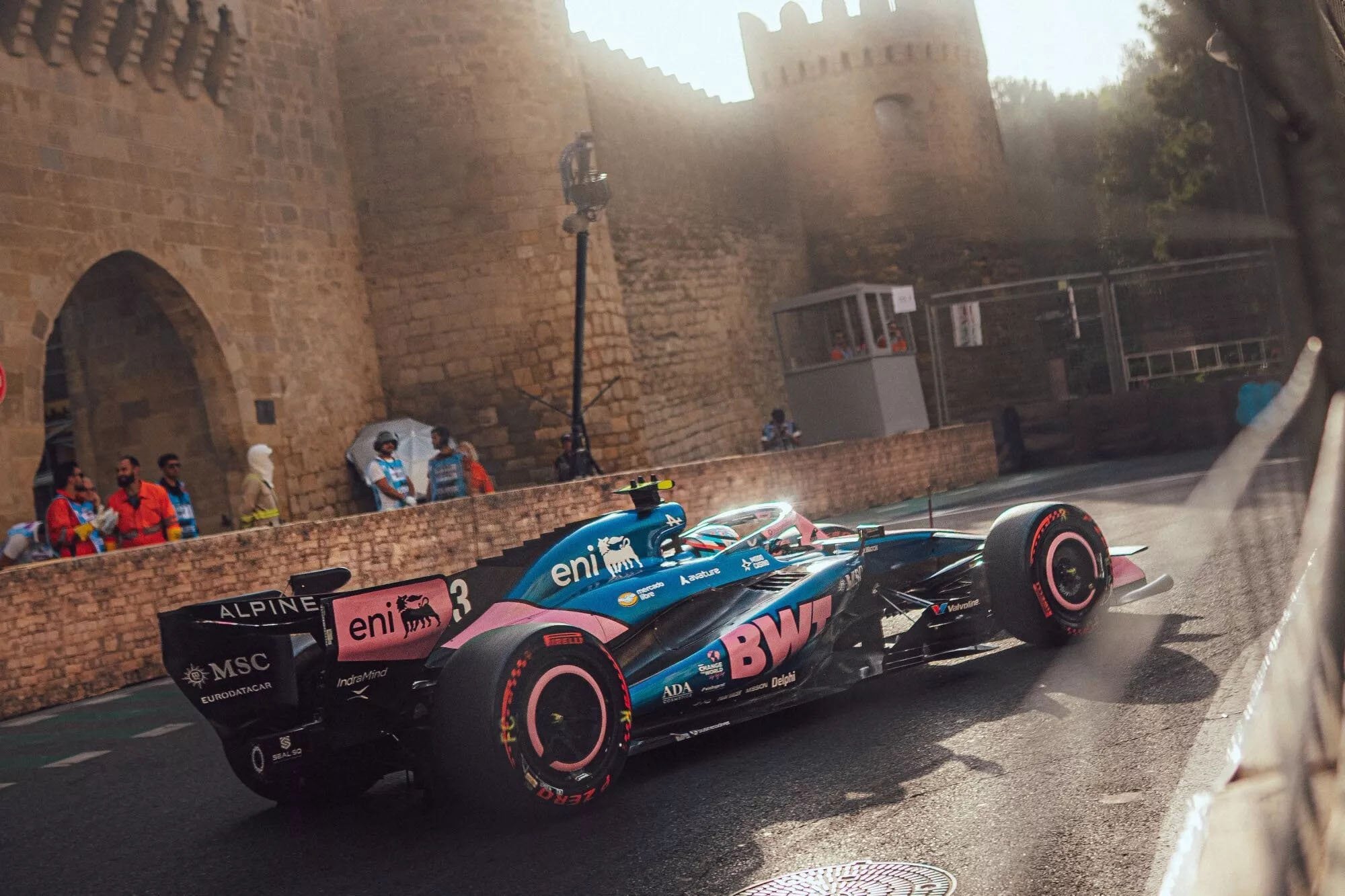 Colapinto terminó 10° en la tercera práctica en Azerbaiyán; Verstappen fue el más rápido