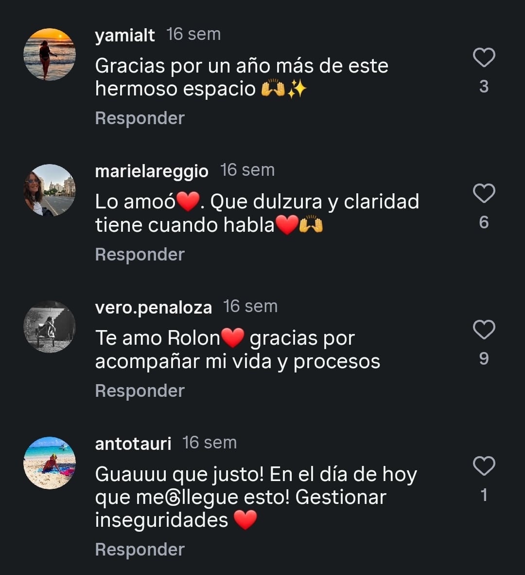 Las reacciones en redes sociales a la reflexión de Rolón