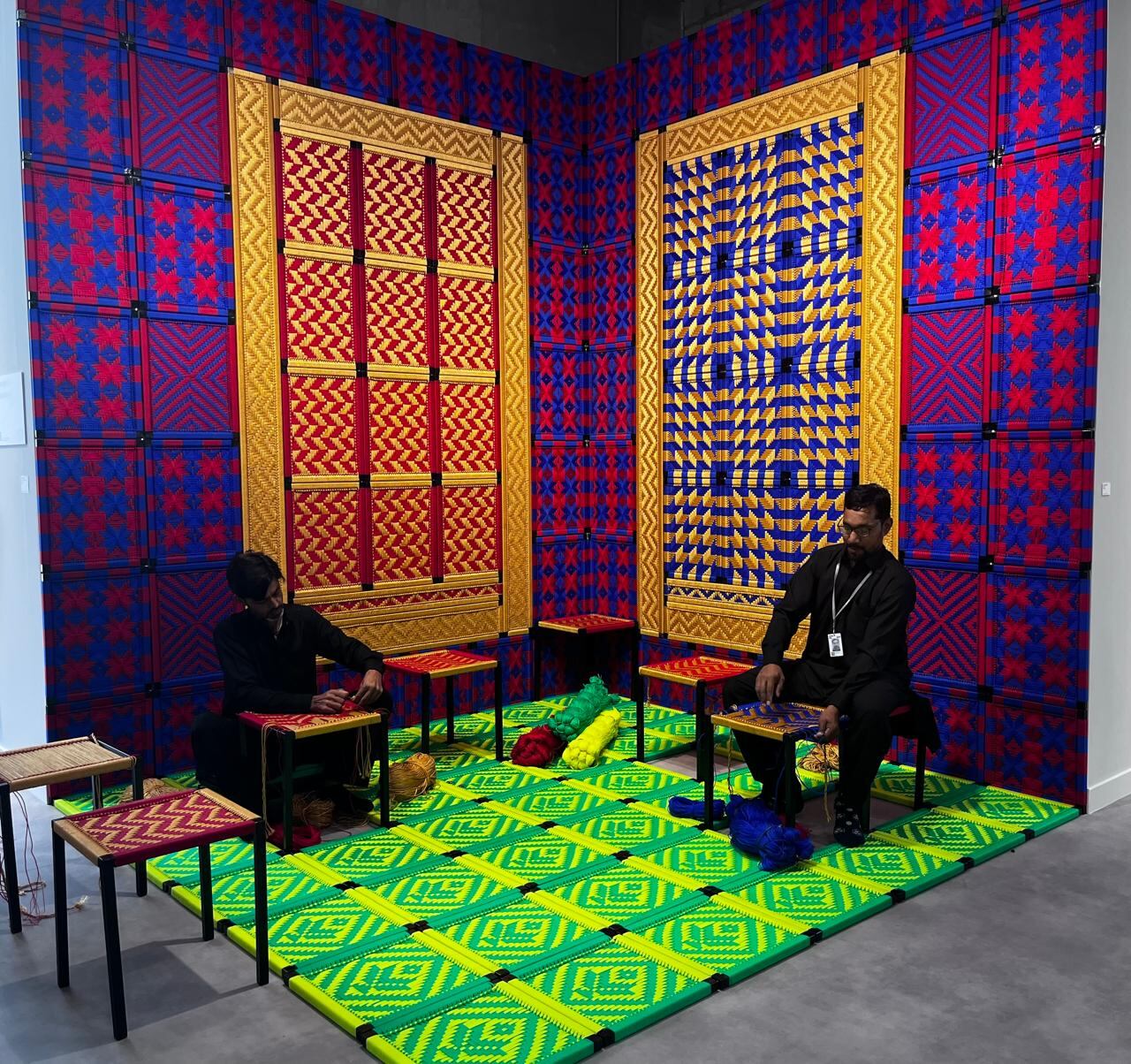 Obra de Imran Qureshi