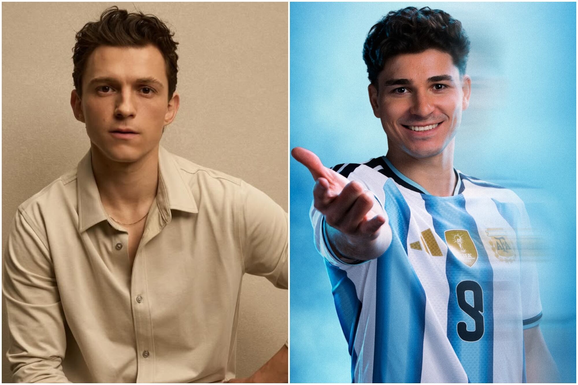 El inesperado mensaje de Tom Holland para Julián Álvarez antes del debut de la selección argentina en el Mundial