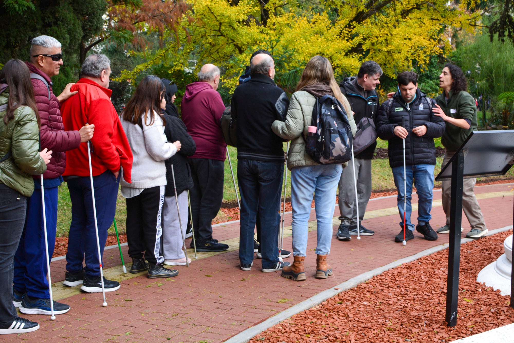 Varios senderos fueron adaptados para que puedan ser recorridos por todos los ciudadanos