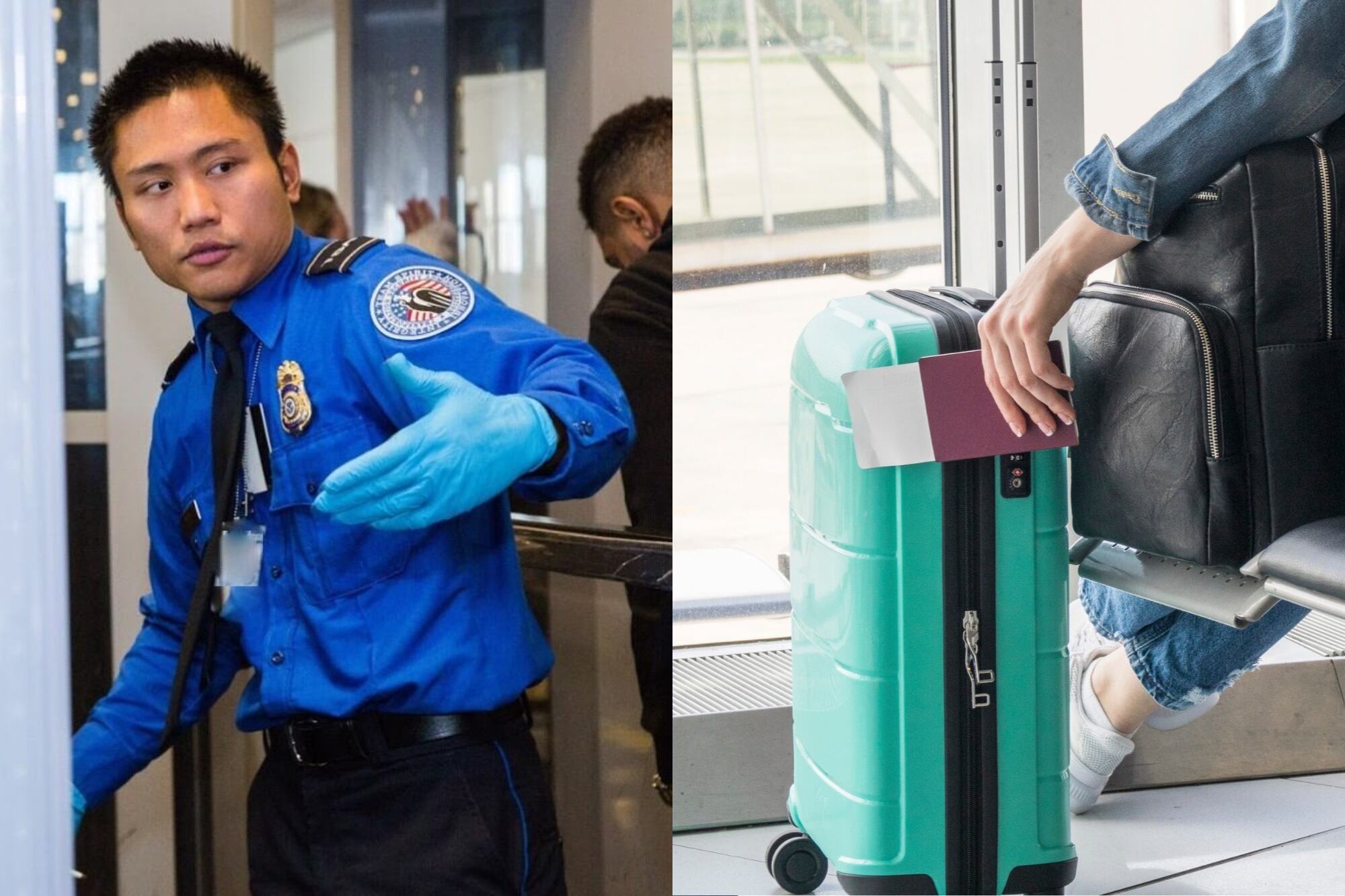 Intentó subir a un avión en California con su carry-on, pero la TSA se lo impidió