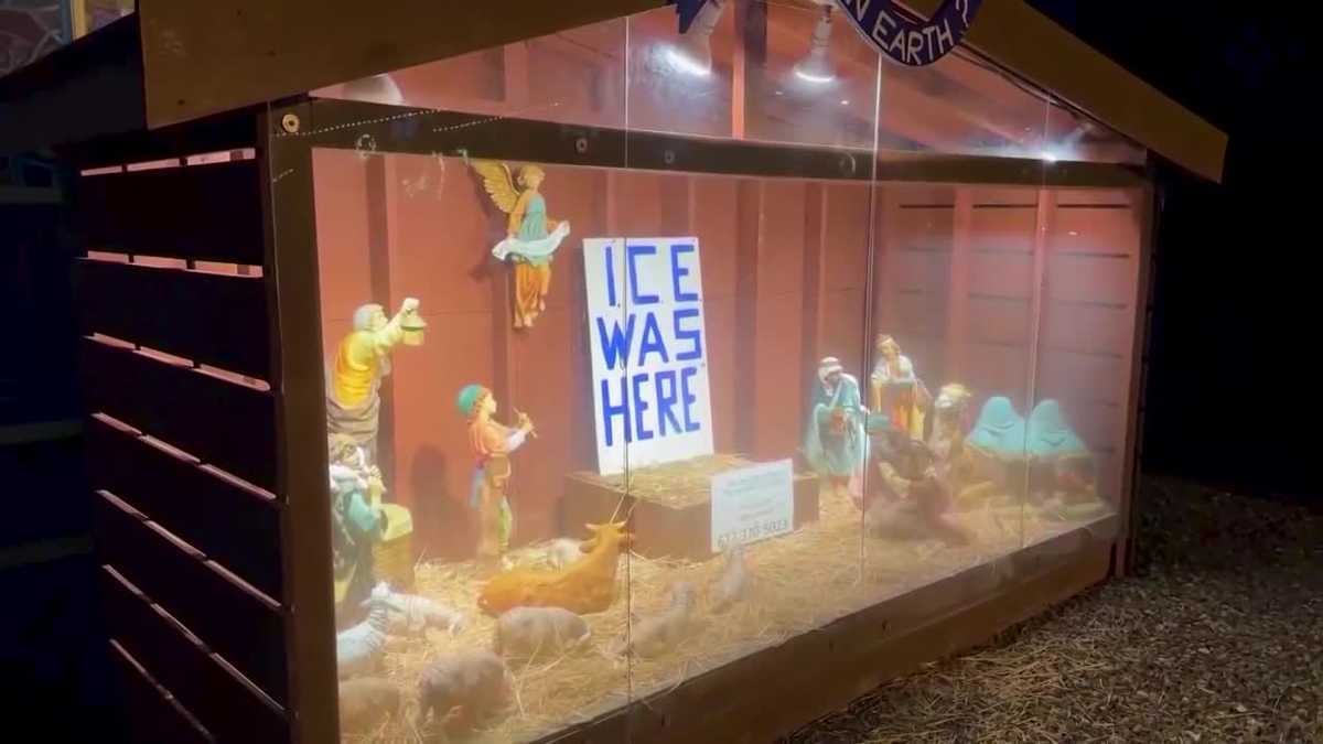 El pesebre navideño, un gesto de protesta de hace 800 años que hoy es una trinchera contra la política migratoria de Trump
