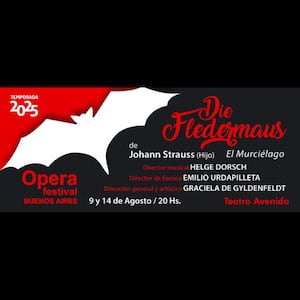 Ópera "El murciélago" de Johann Strauss (hijo)