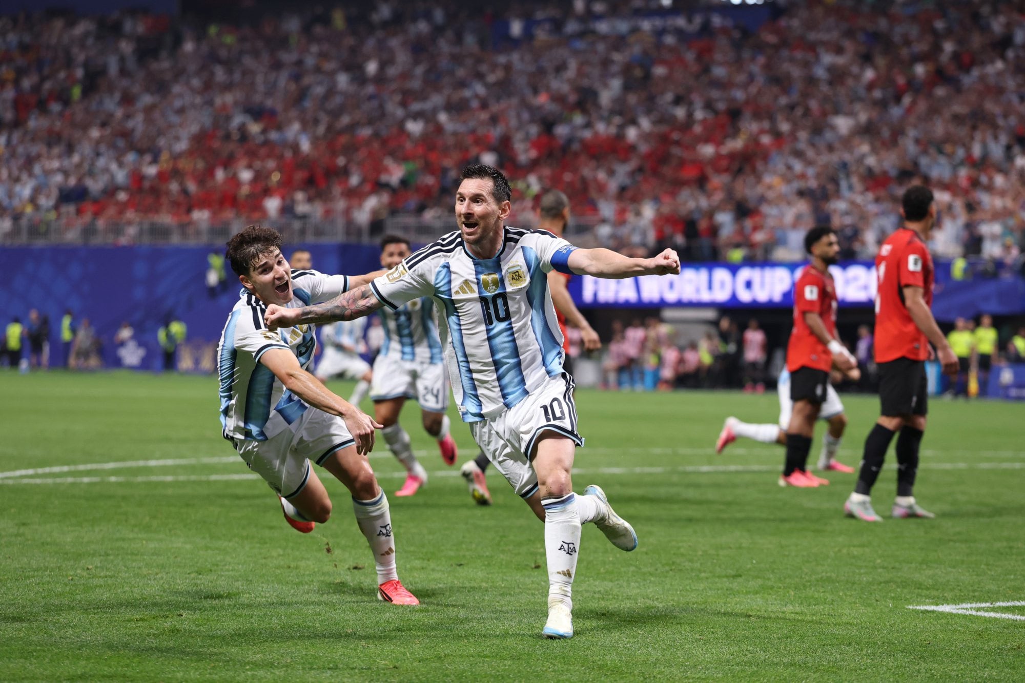 Así terminó el último partido de la selección argentina ante un rival africano, Egipto, en el Mundial 2026