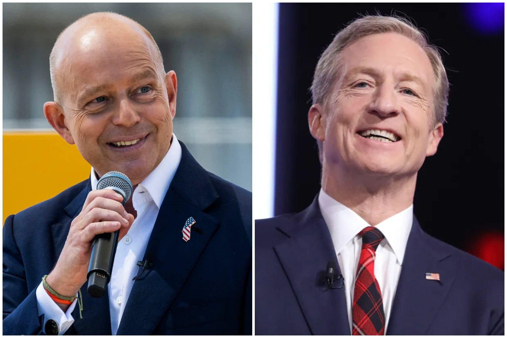 En una nueva encuesta, Steve Hilton encabeza la intención al voto y lo sigue el demócrata Tom Steyer