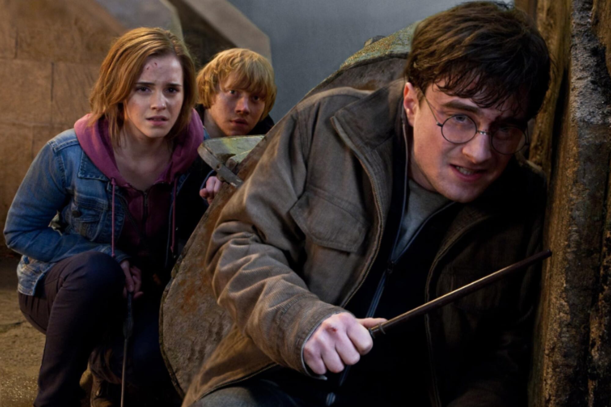 El actor protagonizó las ocho películas derivadas de los siete libros; finalizó el proyecto con 21 años