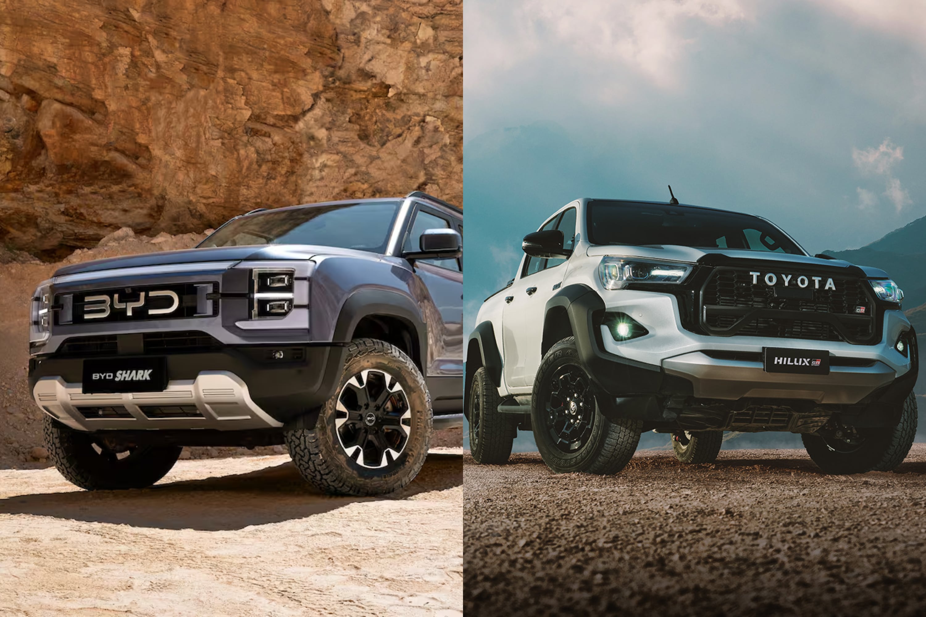 “¿Me compro un modelo chino?”: cuánto cuesta la Hilux y cuánto la BYD Shark, ventajas y desventajas de cada una