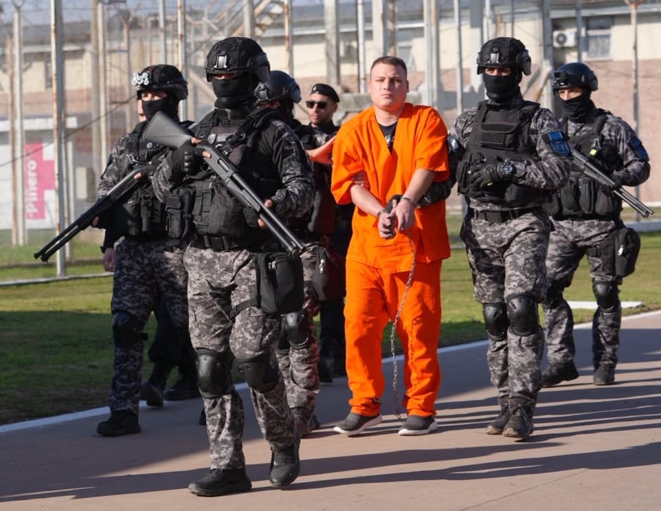 Tropas especiales participaron del traslado a prisión del narco que fue atrapado al salir de un boliche porteño