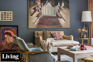 La casa de una escenógrafa y artista que fue cambiando al ritmo de su familia