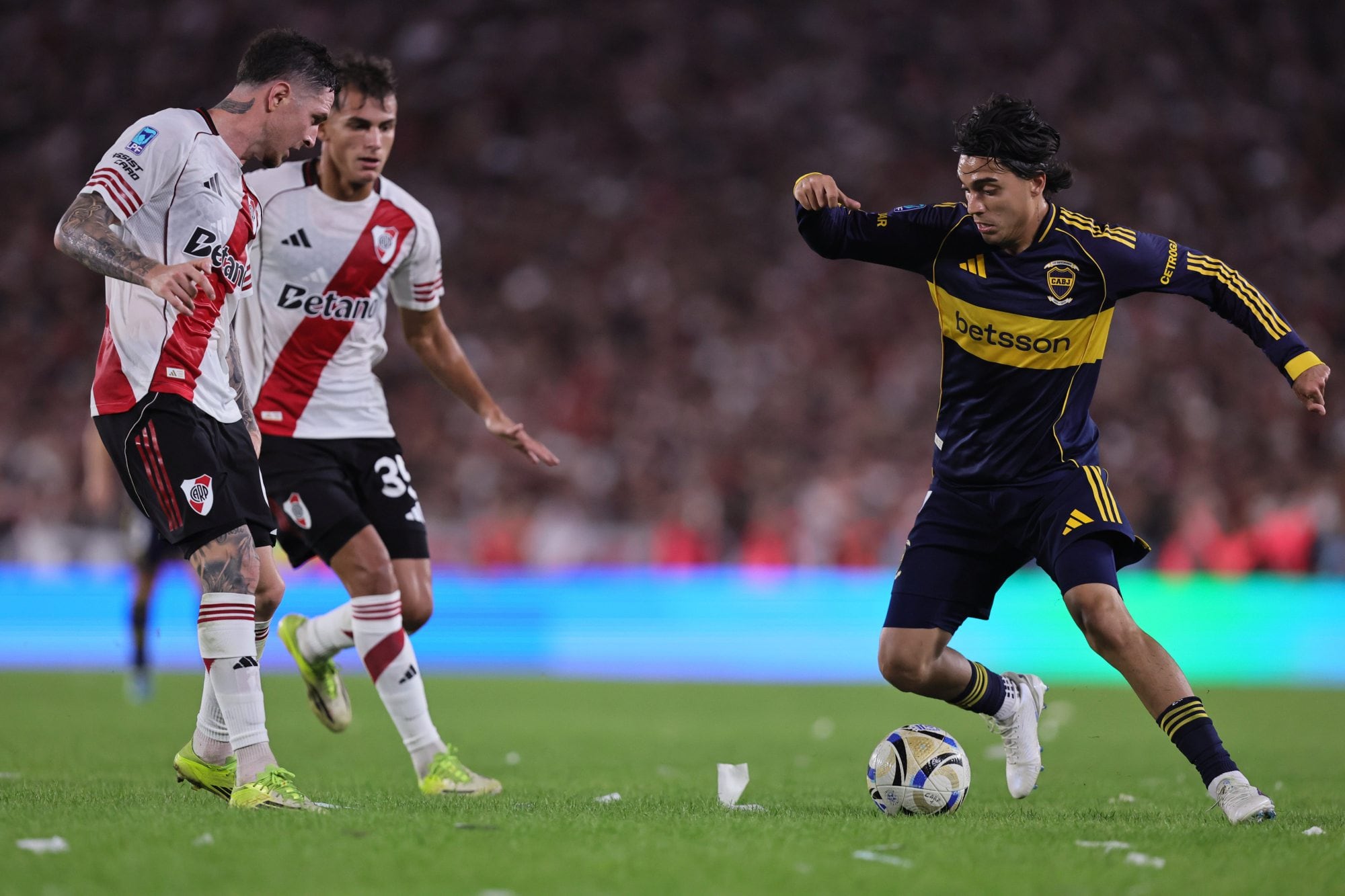 River no pudo con Boca en el Monumental y perdió su segundo Superclásico consecutivo