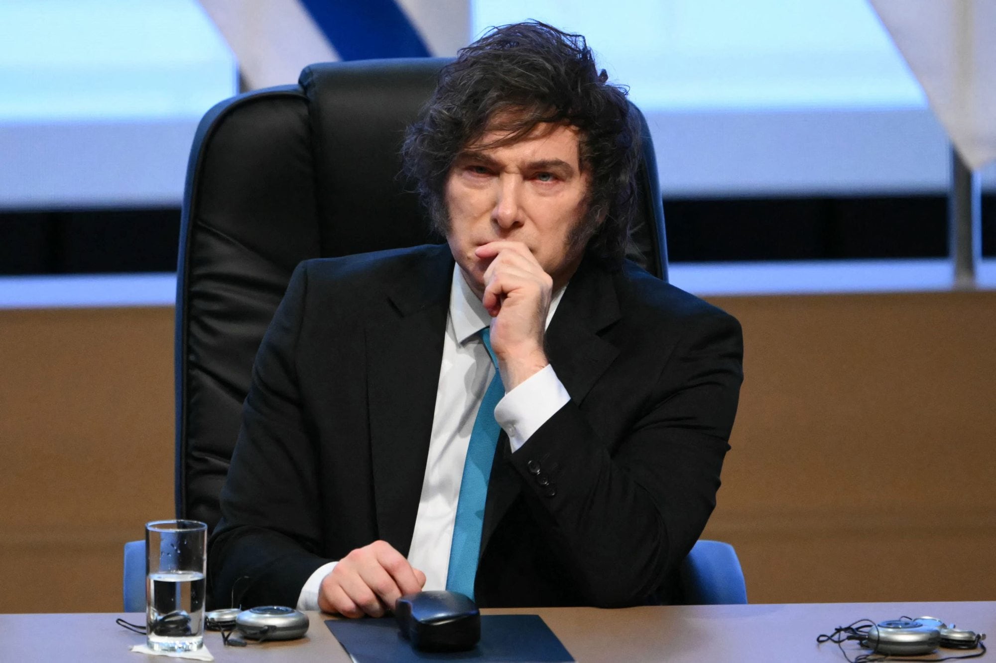 El presidente argentino Javier Milei