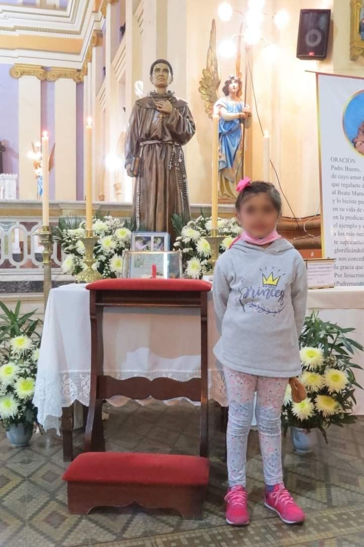 Emma, la niña que en 2015 atravesó una grave infección y su recuperación inexplicable abrió el camino para la beatificación del fraile catamarqueño