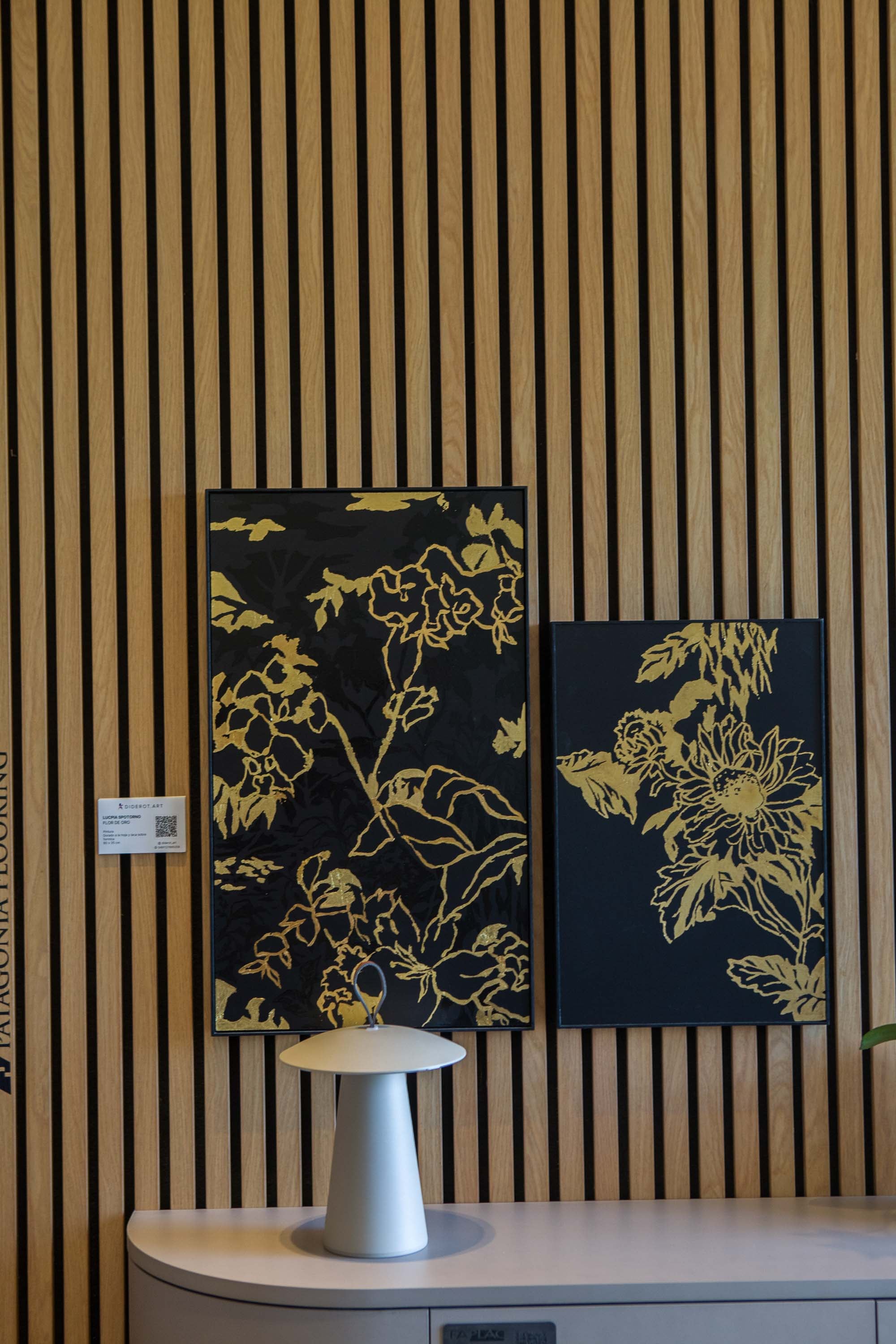 'Flor de Oro' por la artista argentina Lucía Spotorno.