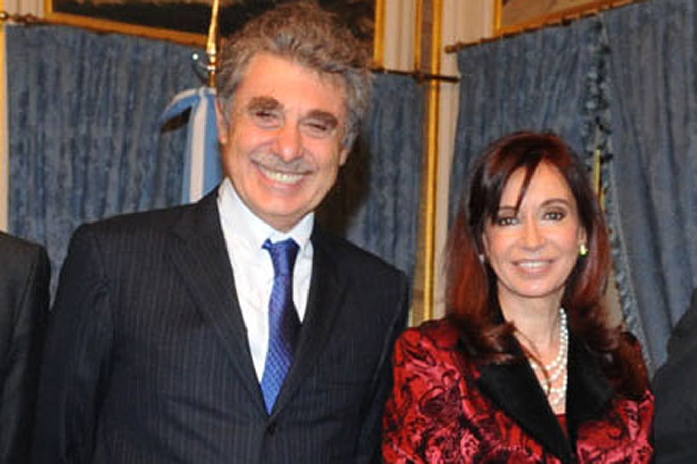 Hugo Sigman con Cristina Kirchner