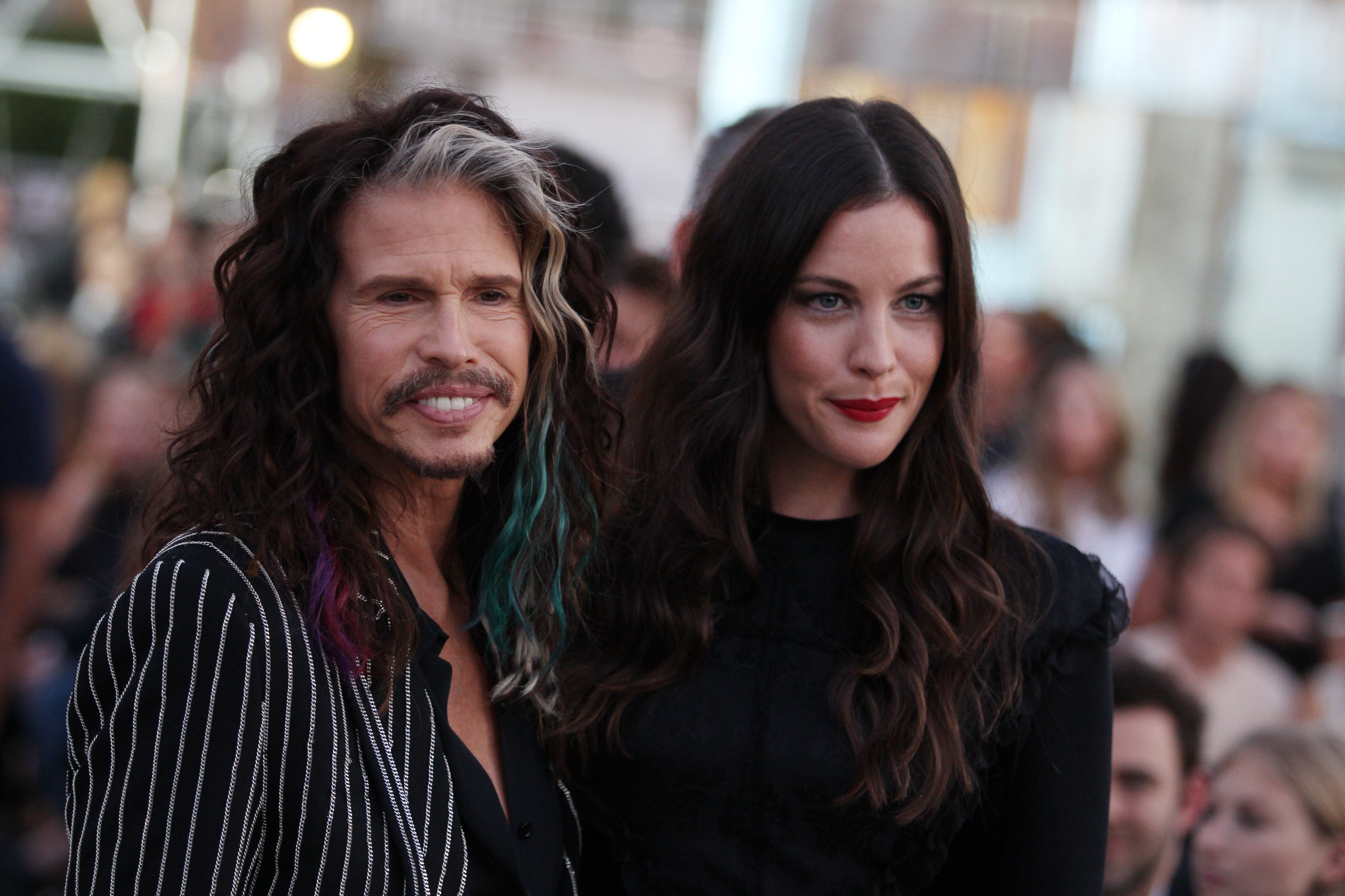 Liv y Steve Tyler juntos en un evento