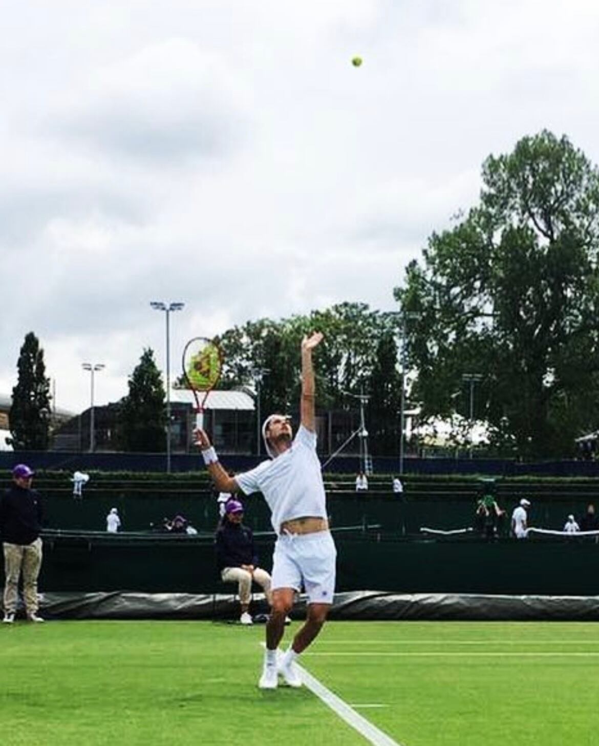 Juan Pablo Ficovich llegó a la tercera y última ronda de la qualy de Wimbledon