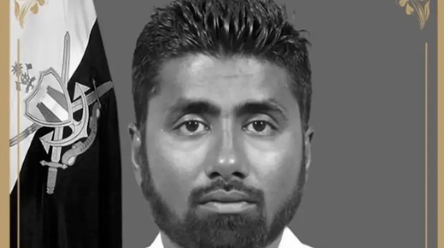 Mohamed Mahdhee, el buzo fallecido - Gobierno de Maldivas