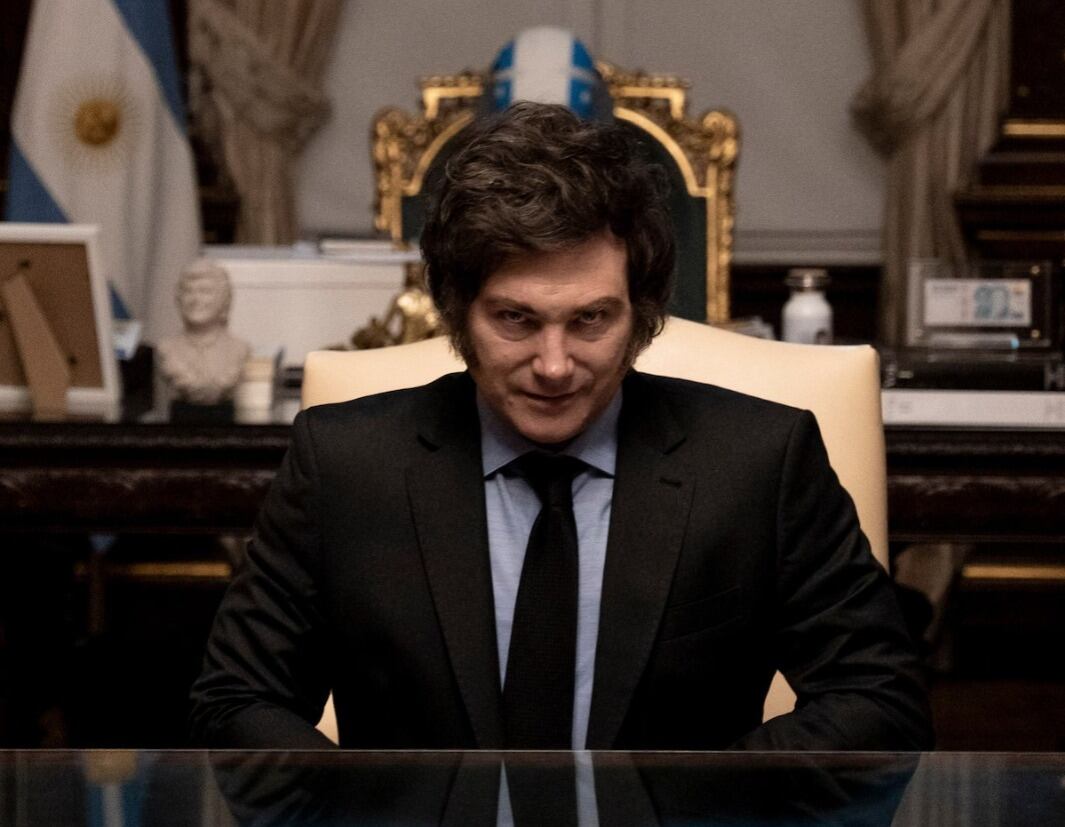 Milei en una entrevista con The Washington Post.