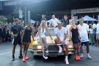 Una constelación del tenis, por las calles de Nueva York