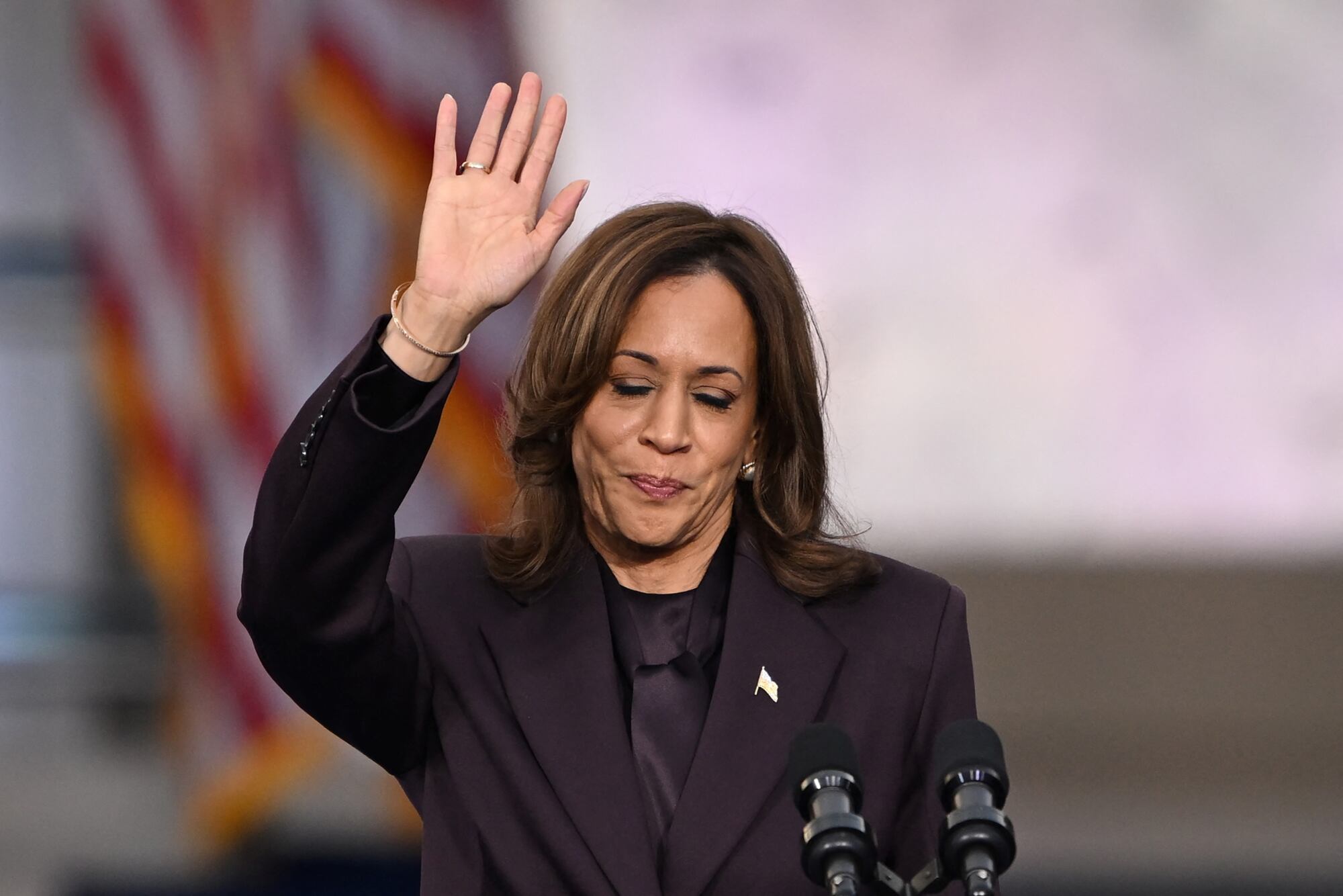 Kamala Harris, durante la campaña electoral de 2024 (Archivo)