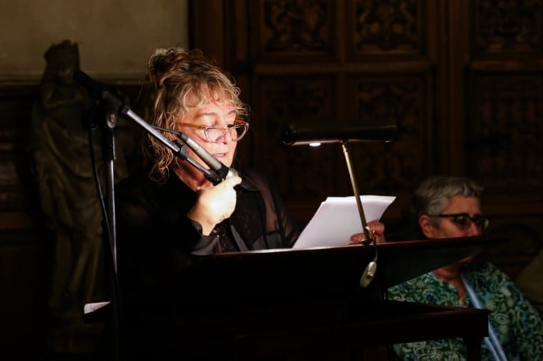 En su discurso, Pradelli resaltó el valor político, afectivo y vital de las palabras