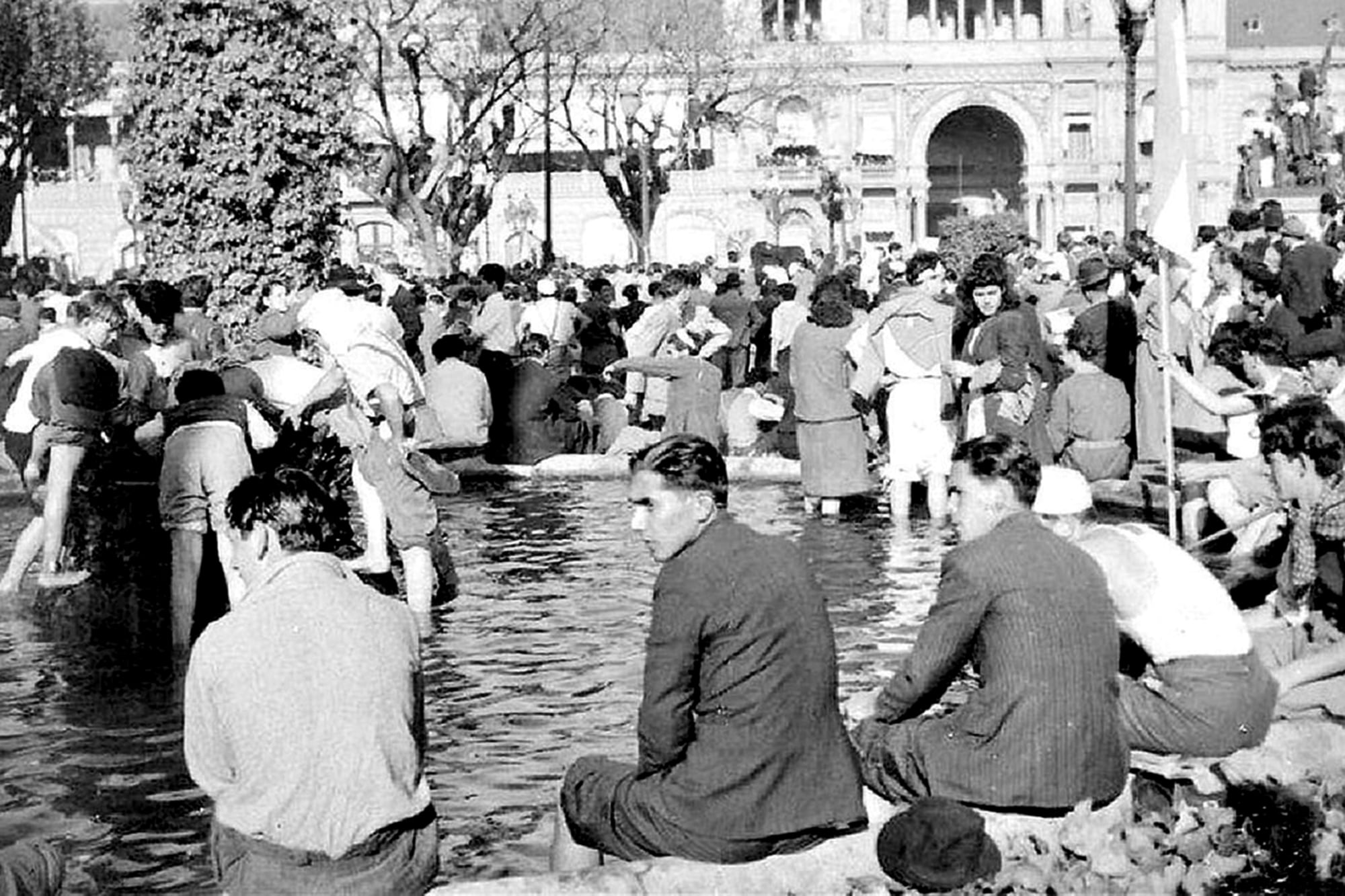 17 de octubre de 1945, Plaza de Mayo