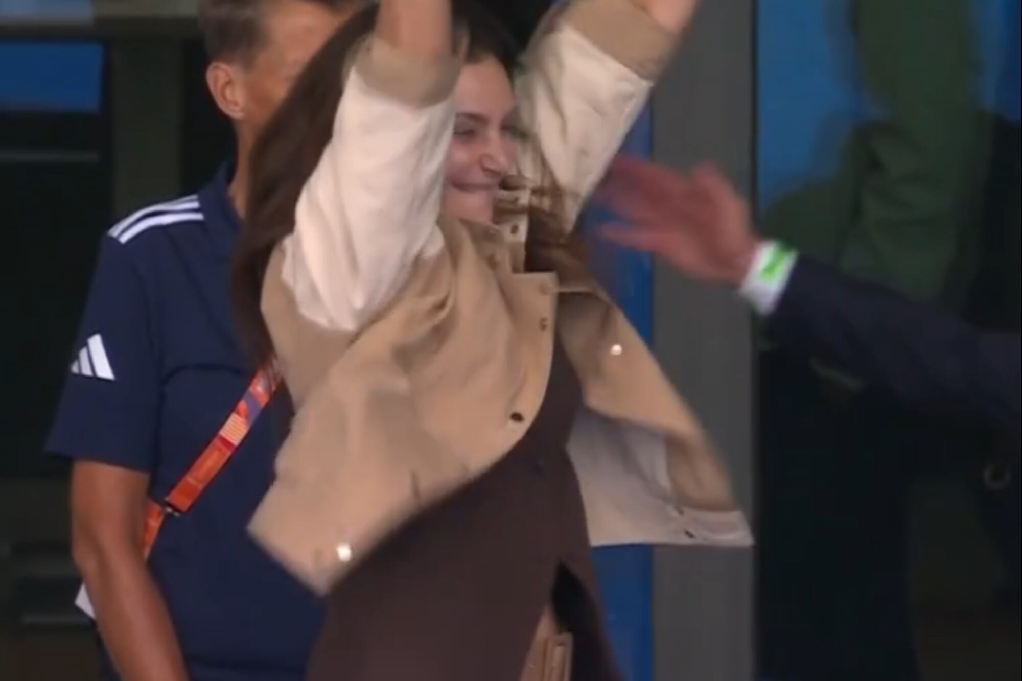 El festejo de Luciana Aymar, que vivió la final a puro nervio y terminó llena de felicidad por la nueva conquista argentina