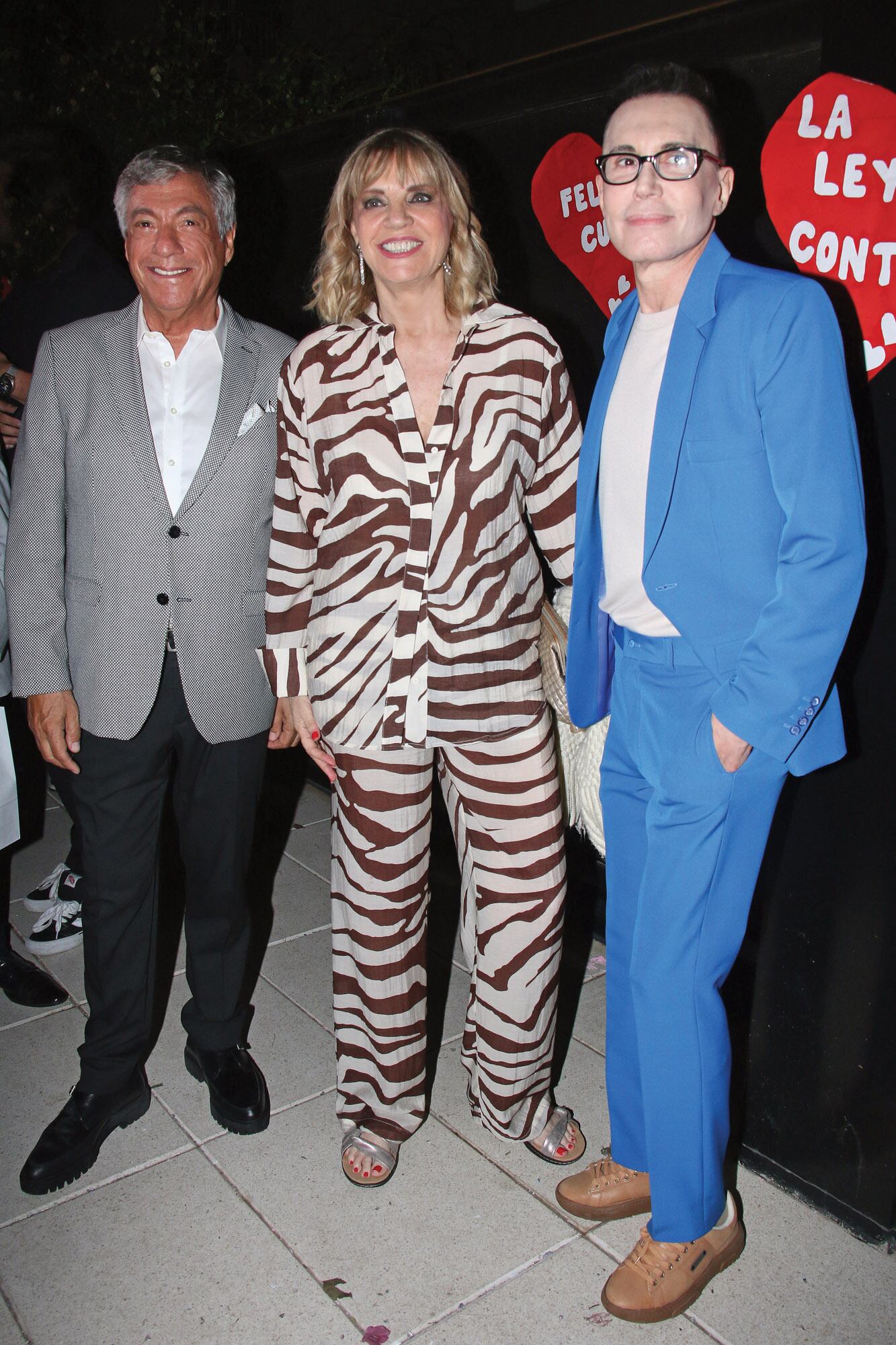 Un momento de confidencias entre Dany Mañas, Teté Coustarot y Marcelo Polino