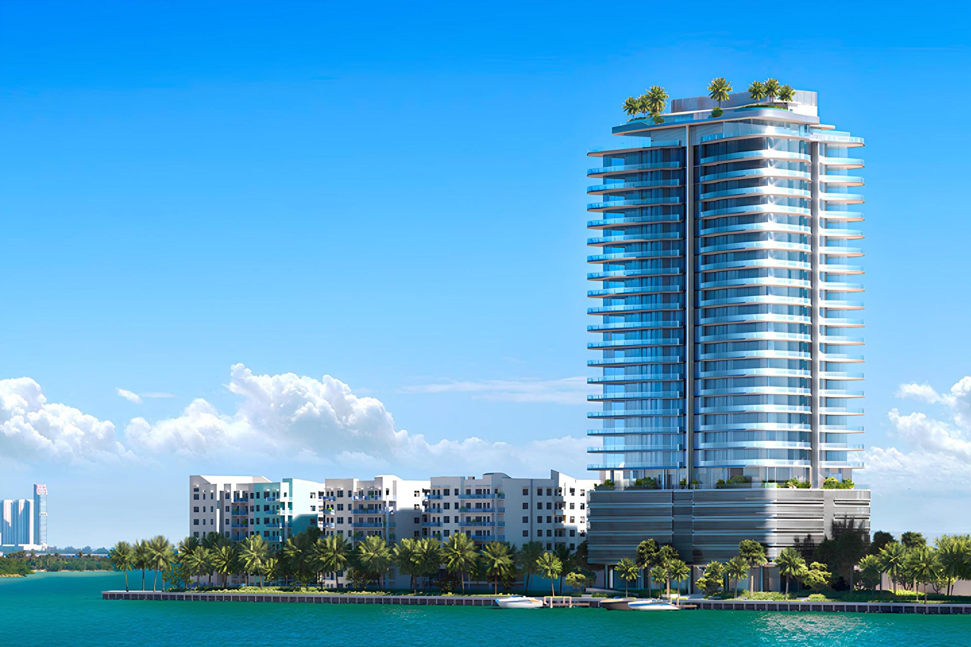 El desarrollo Pagani North Bay Village de 28 pisos y 70 residencias