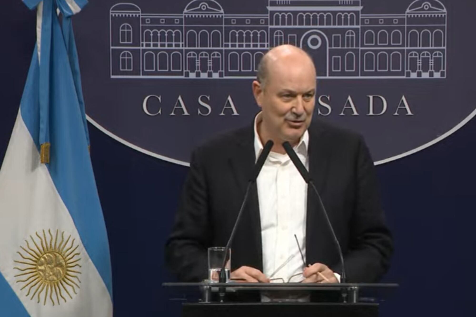 El ministro de Desregulación y Transformación, Federico Sturzenegger