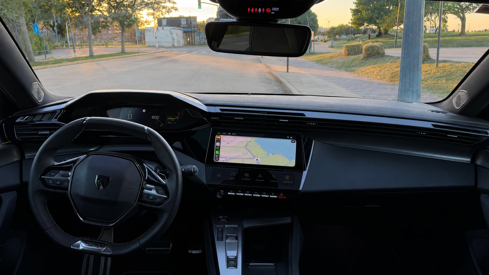 Interior del Peugeot 408