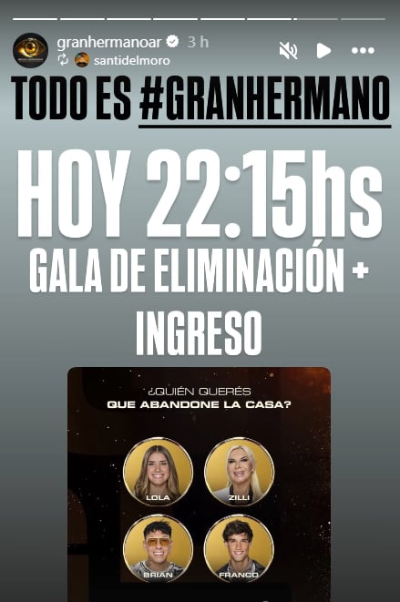Quién se fue de Gran Hermano este lunes 30 de marzo 6 Hay una gran expectativa por conocer al nuevo eliminado del juego
