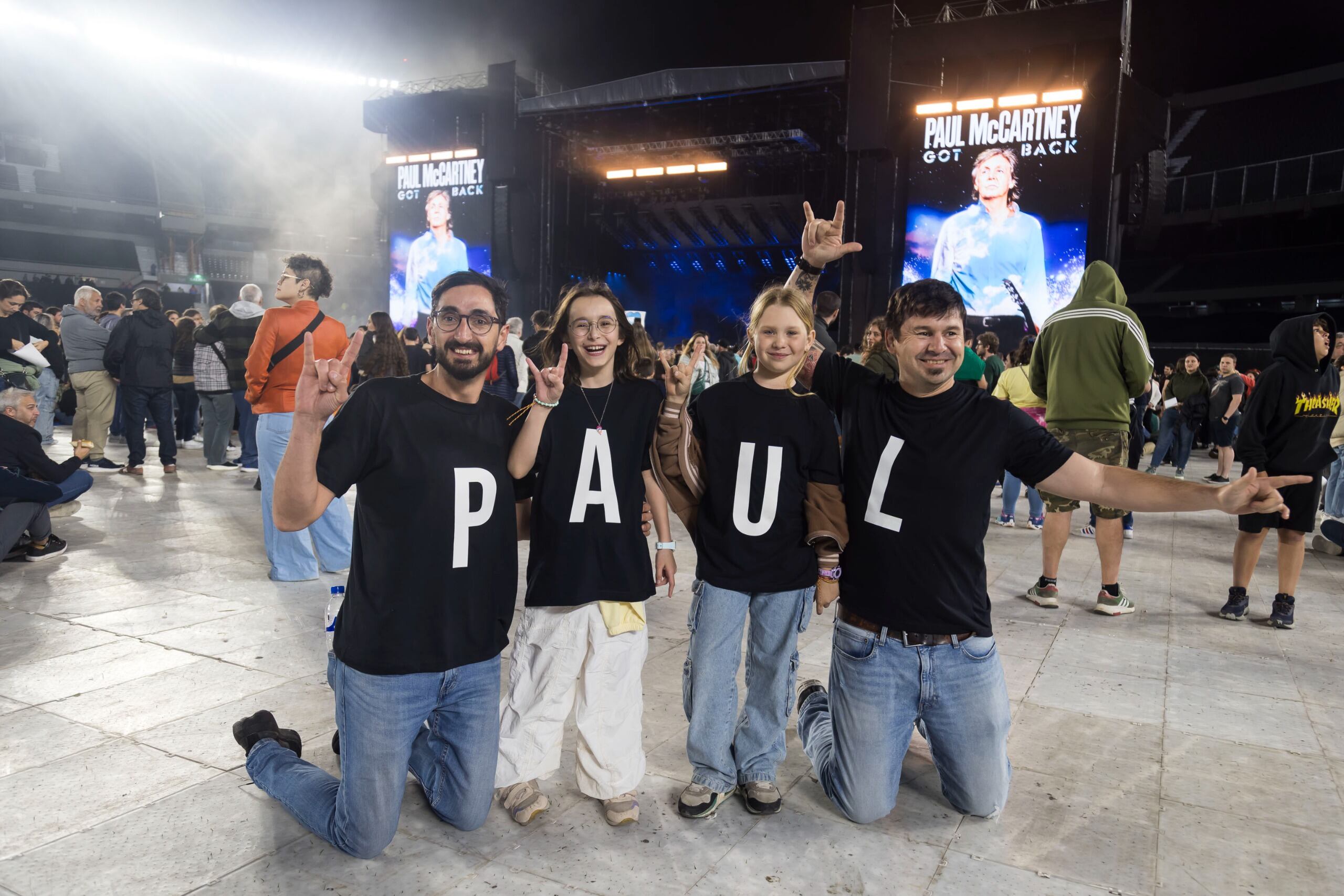 Los fans se