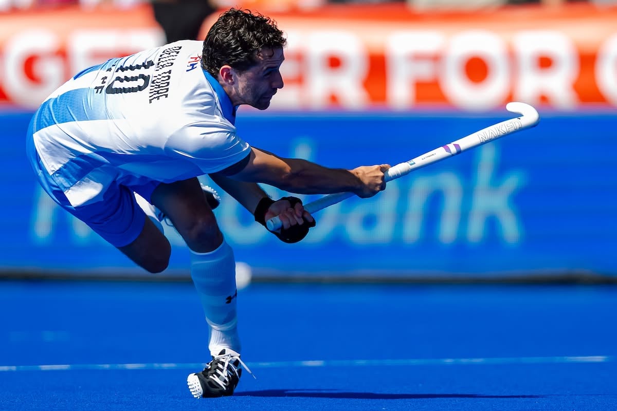 Nicolás della Torre, uno de los jugadores experimentados de los Leones en el Mundial