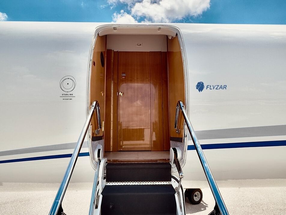 El Gulfstream alquilado por el Gobierno ante la imposibilidad de utilizar el avión presidencial