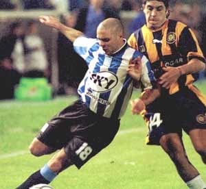 Pasó de Independiente a Racing, fue campeón en 2001 y hoy vive una realidad lejos del fútbol: “Era otra vida” 6 Los comienzos de Martín Vitali con la camiseta de Racing