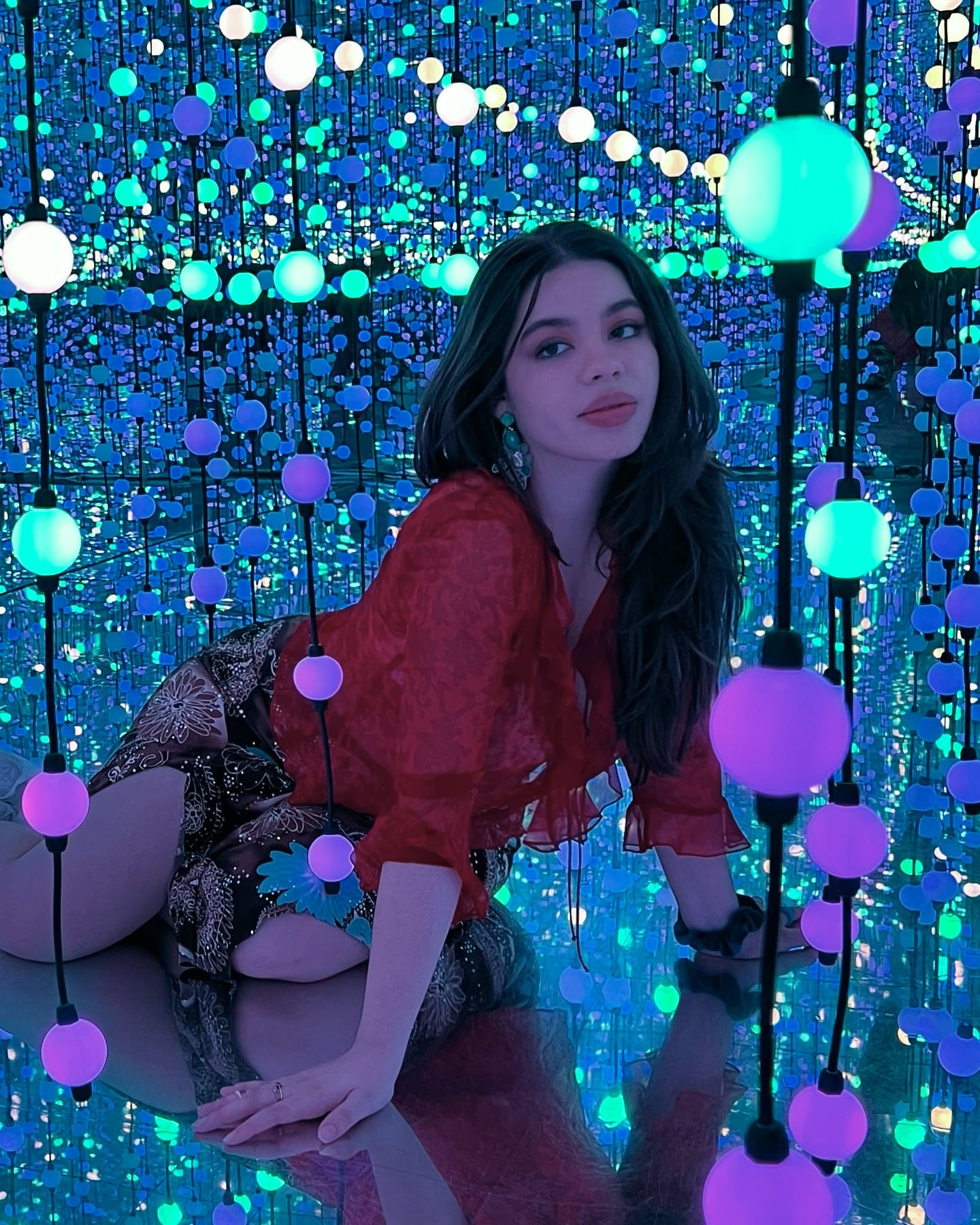 La joven es muy unida a su mamá