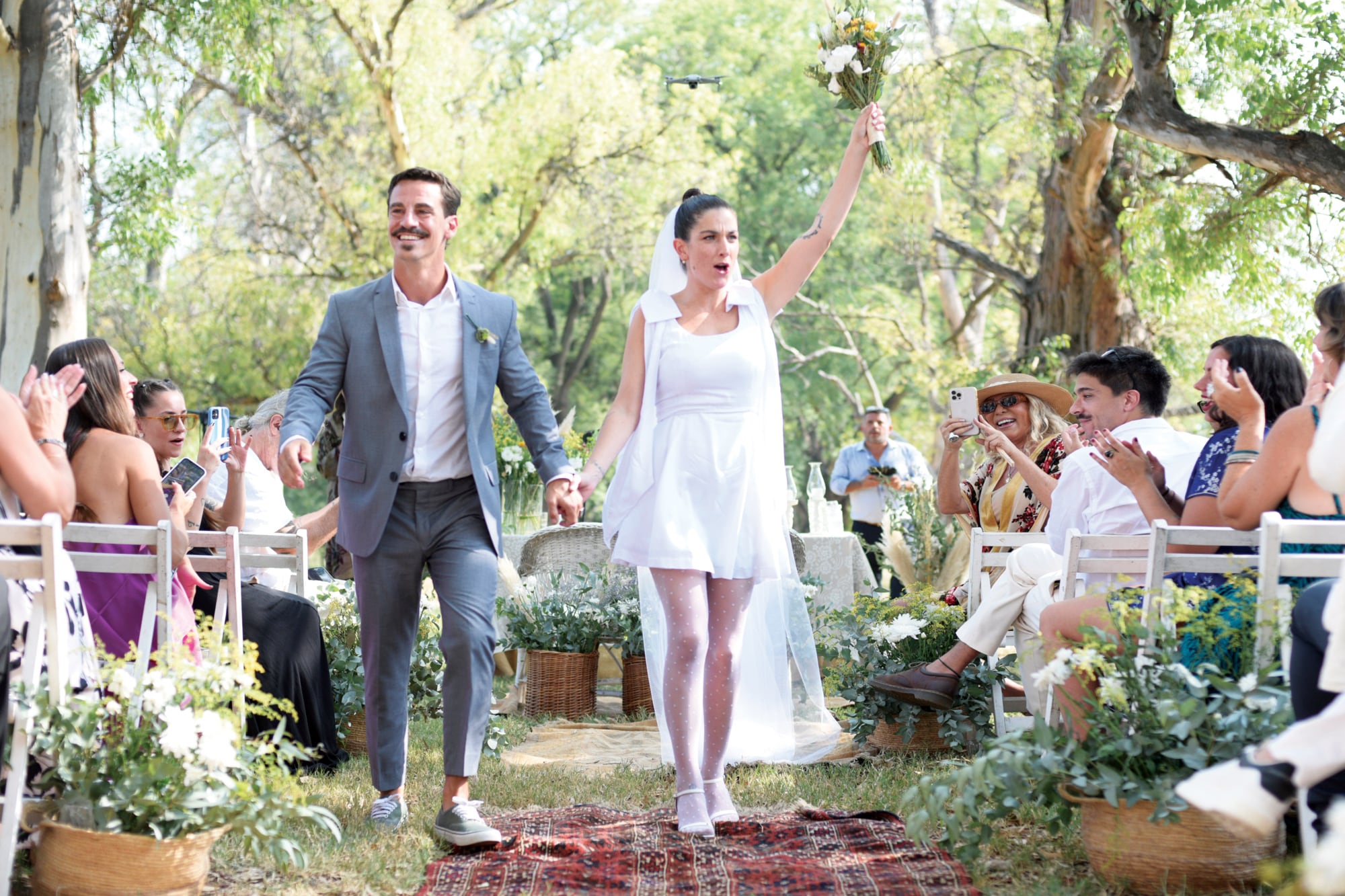 Repetto y Graviotto se separaron un año y medio después de celebrar su fiesta de casamiento