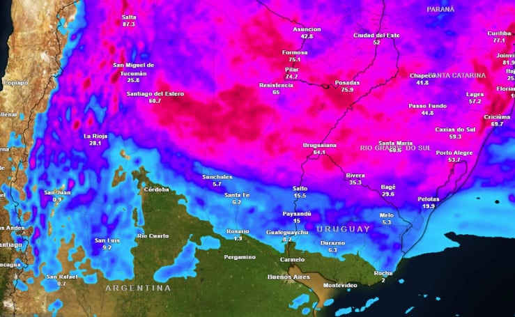 Alerta por tormentas severas en varias provincias: así estará el clima este sábado, según el último pronóstico del SMN