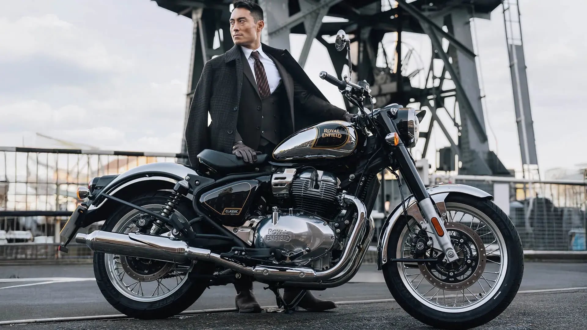 Llega a la Argentina una nueva y potente moto con estética retro y pensada para viajes largos 7 La nueva Classic 650 retoma esa herencia histórica
