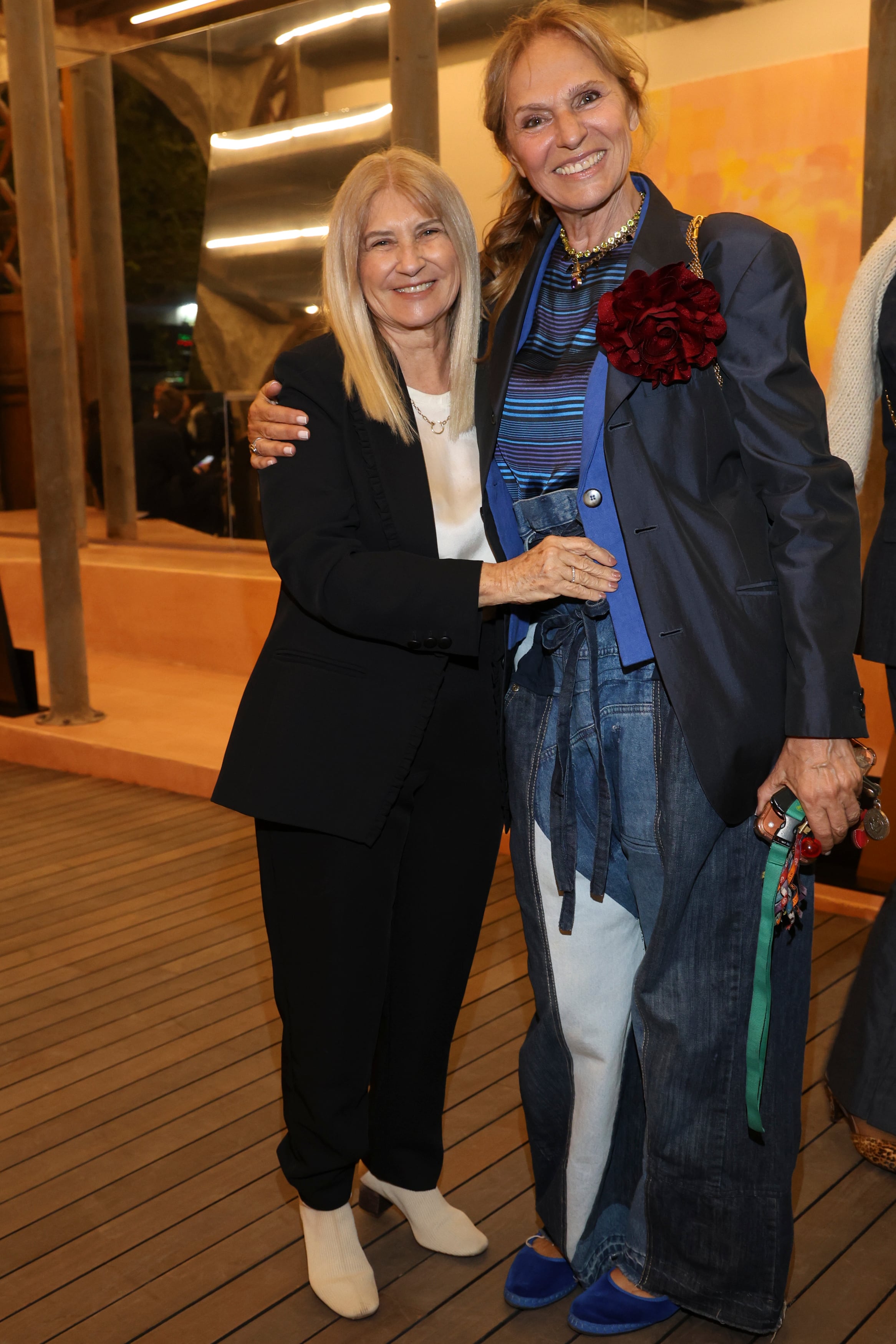Clara Ibarguren y Ginette Reynal