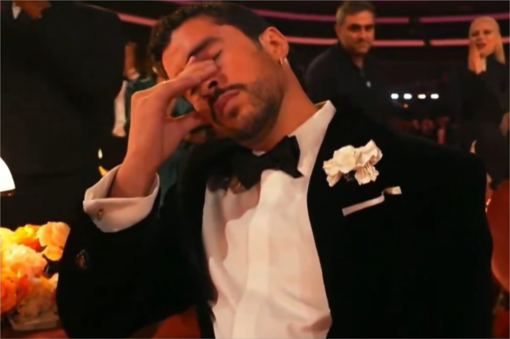 Video: el llanto de Bad Bunny y su discurso completo en los Premios Grammy