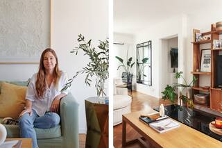 Un departamento con foco en los colores y la deco perdurables