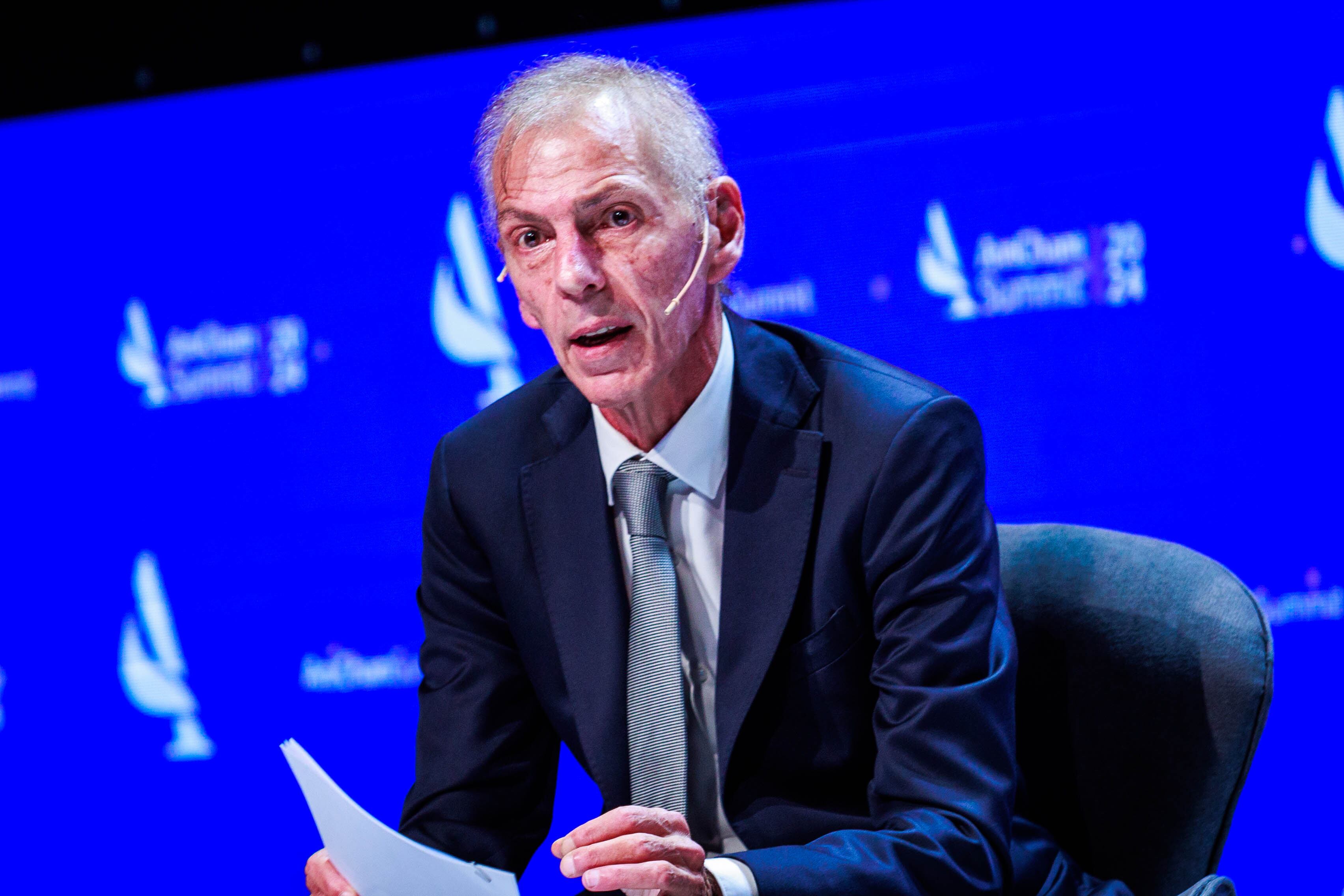 El secretario de Energía, Eduardo Rodríguez Chirillo, en el evento de la AmCham
