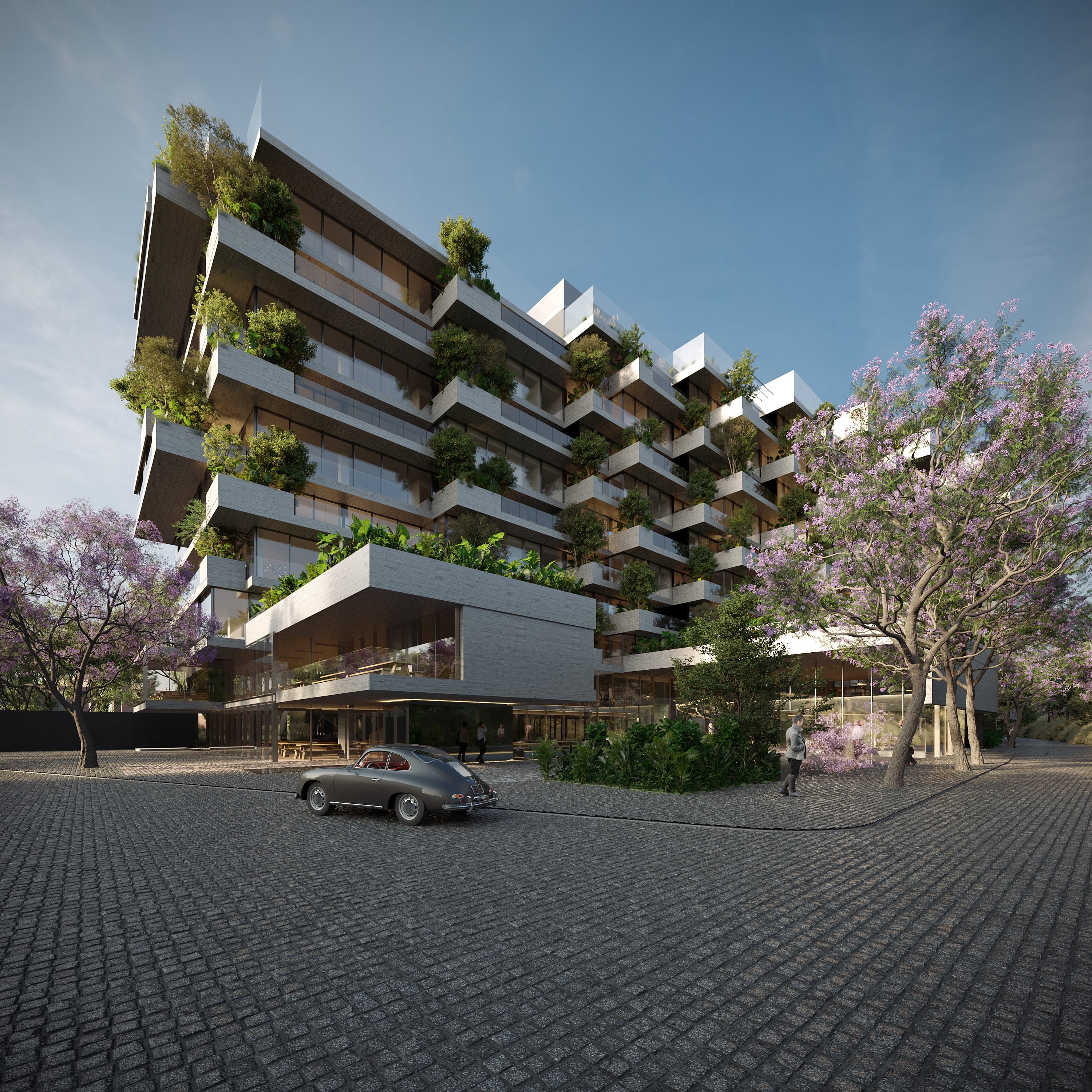 Construyen un edificio “distinto” en Barrio Parque que revolucionará el mercado de proyectos inmobiliarios de lujo 8 Las 120 unidades del emprendimiento son todas distintas.