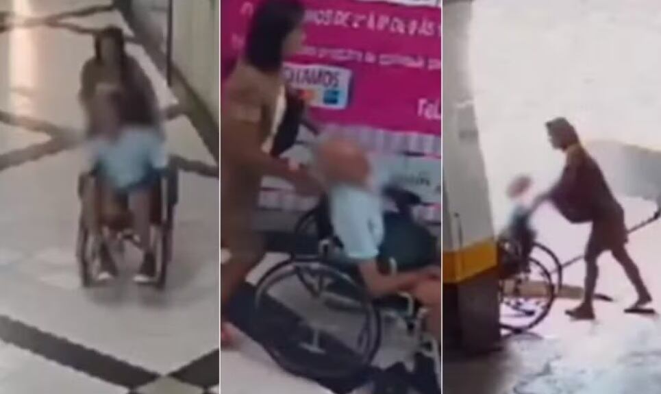 Nuevo video: así llegaba al banco la mujer que llevó el cadáver de su tío para sacar un préstamo en Brasil