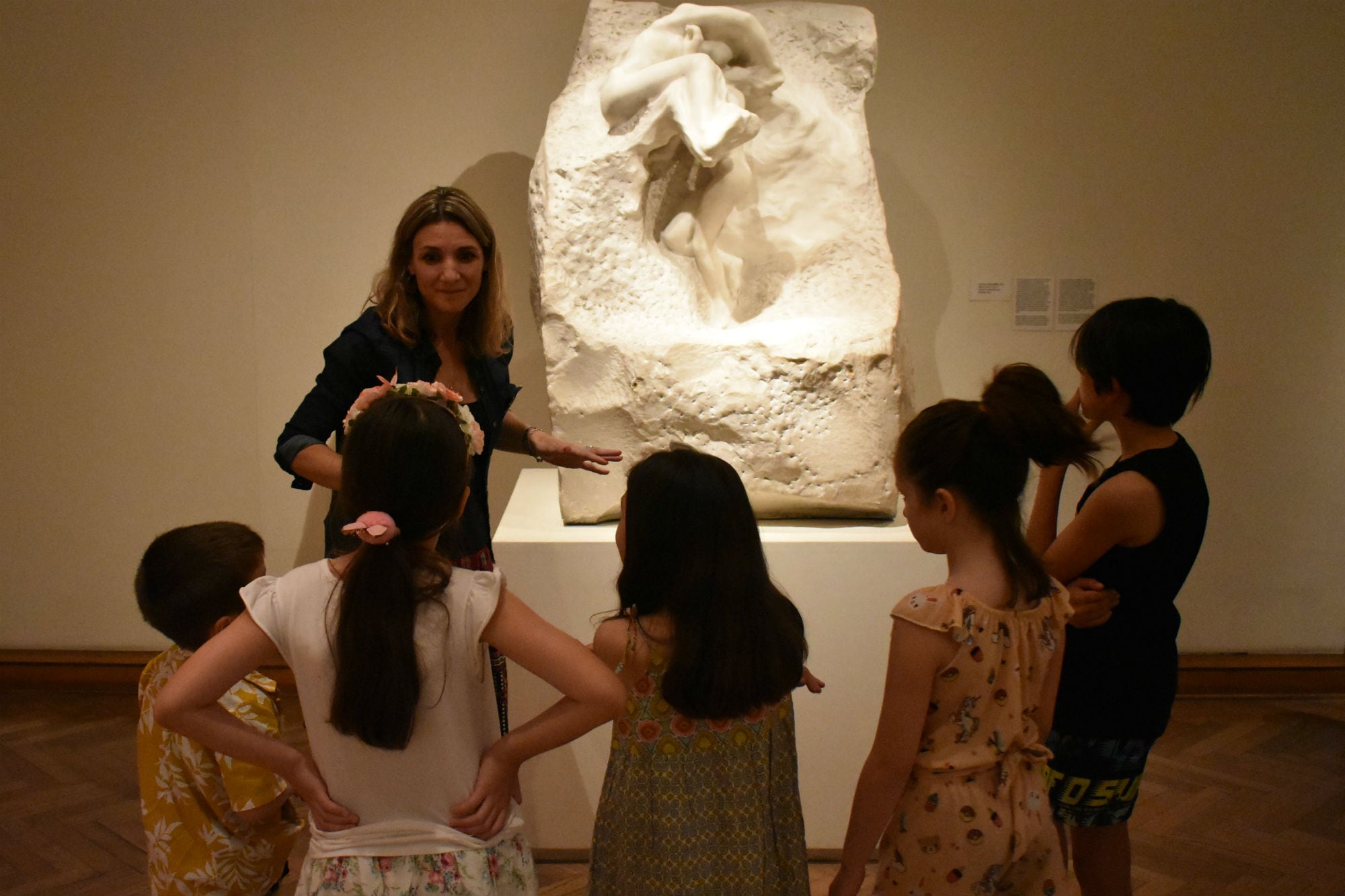 Arte, cuentos e historias para chicos en el Bellas Artes