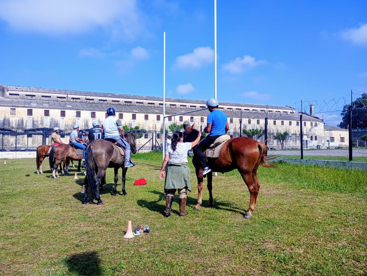 Caballos que visitan: el proyecto solidario que entró a una cárcel y generó una revolución
