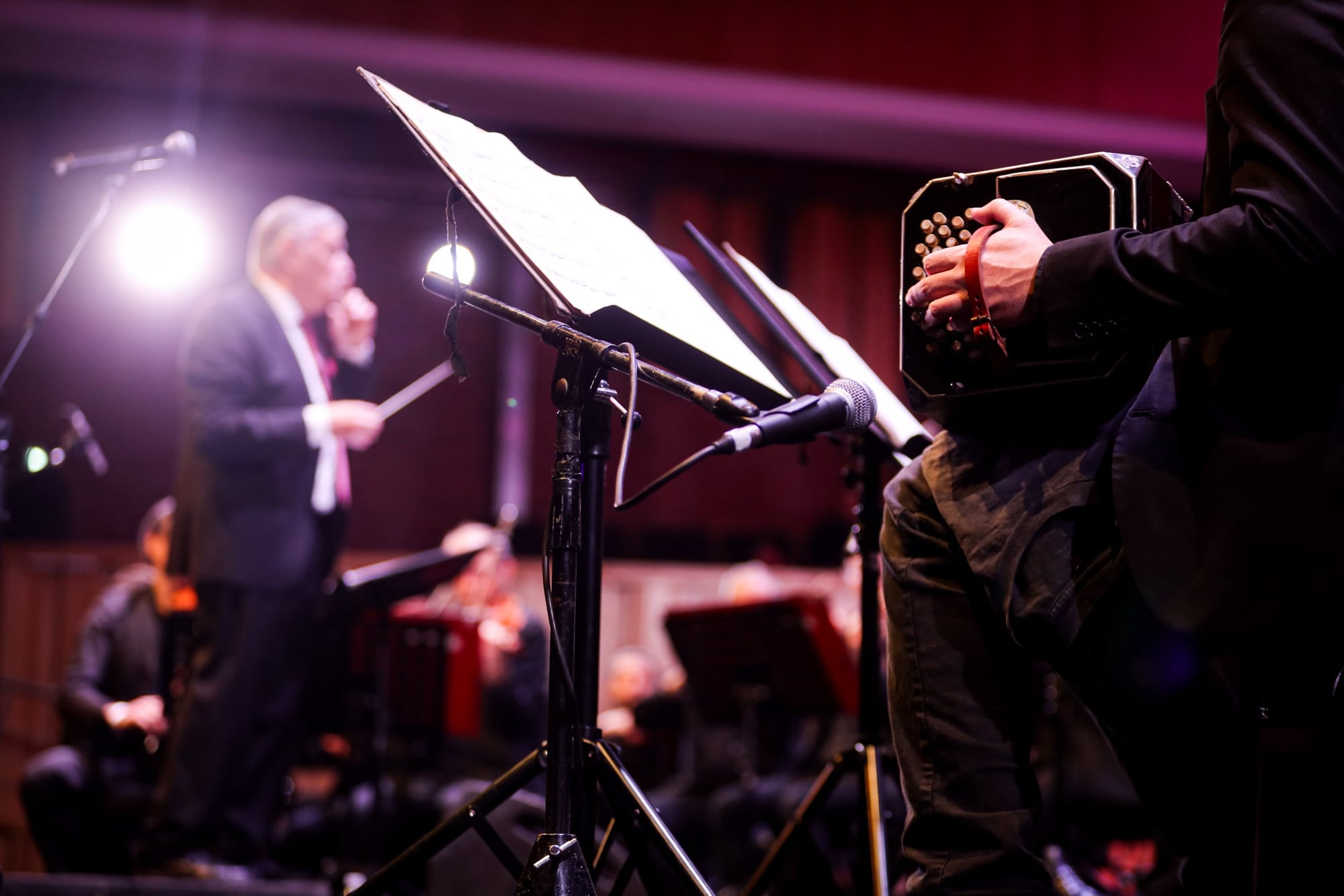 La Orquesta del Tango de Buenos Aires en la inauguración del Festival y Mundial